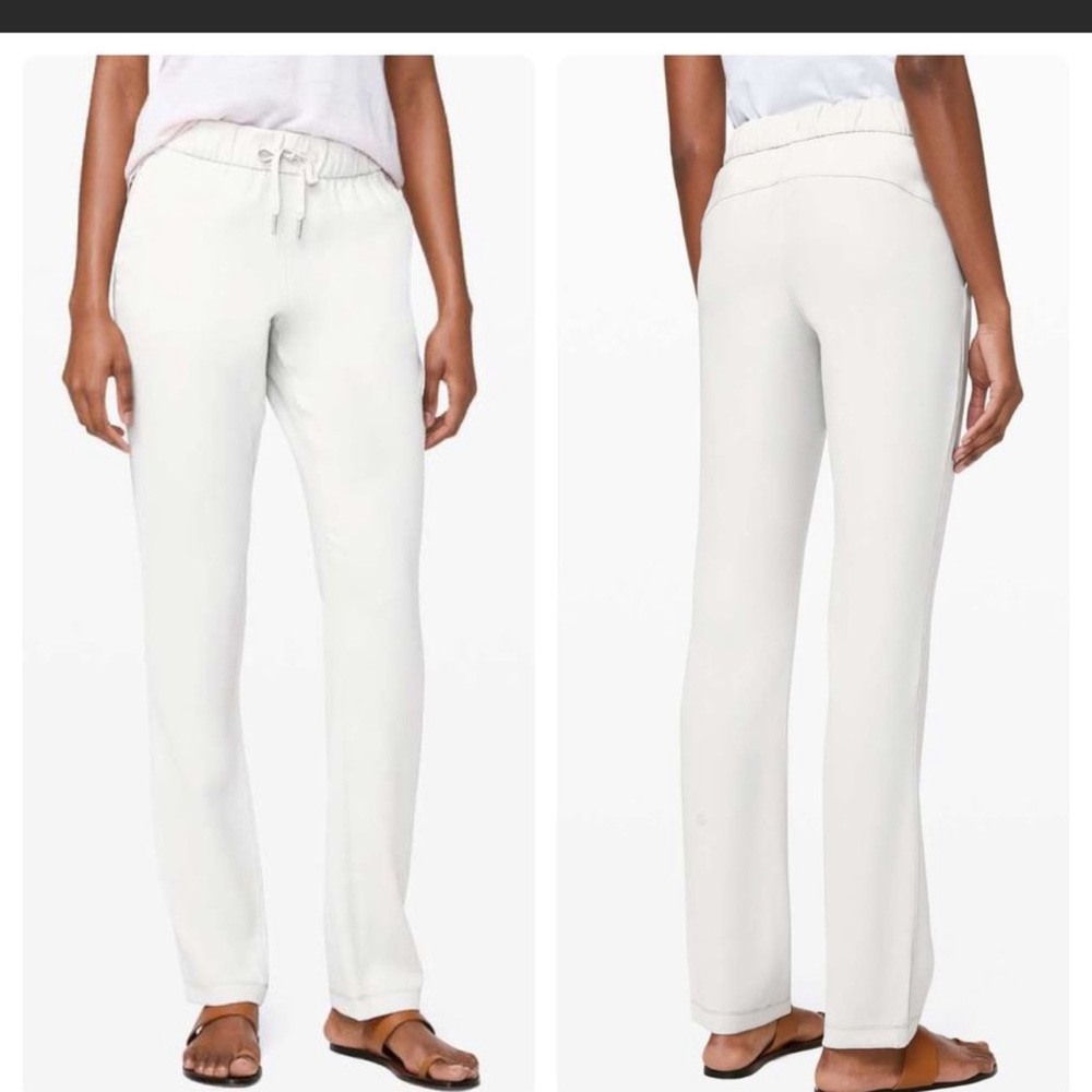 Lululemon On the Fly Pant Woven Silverstone 6 TALL